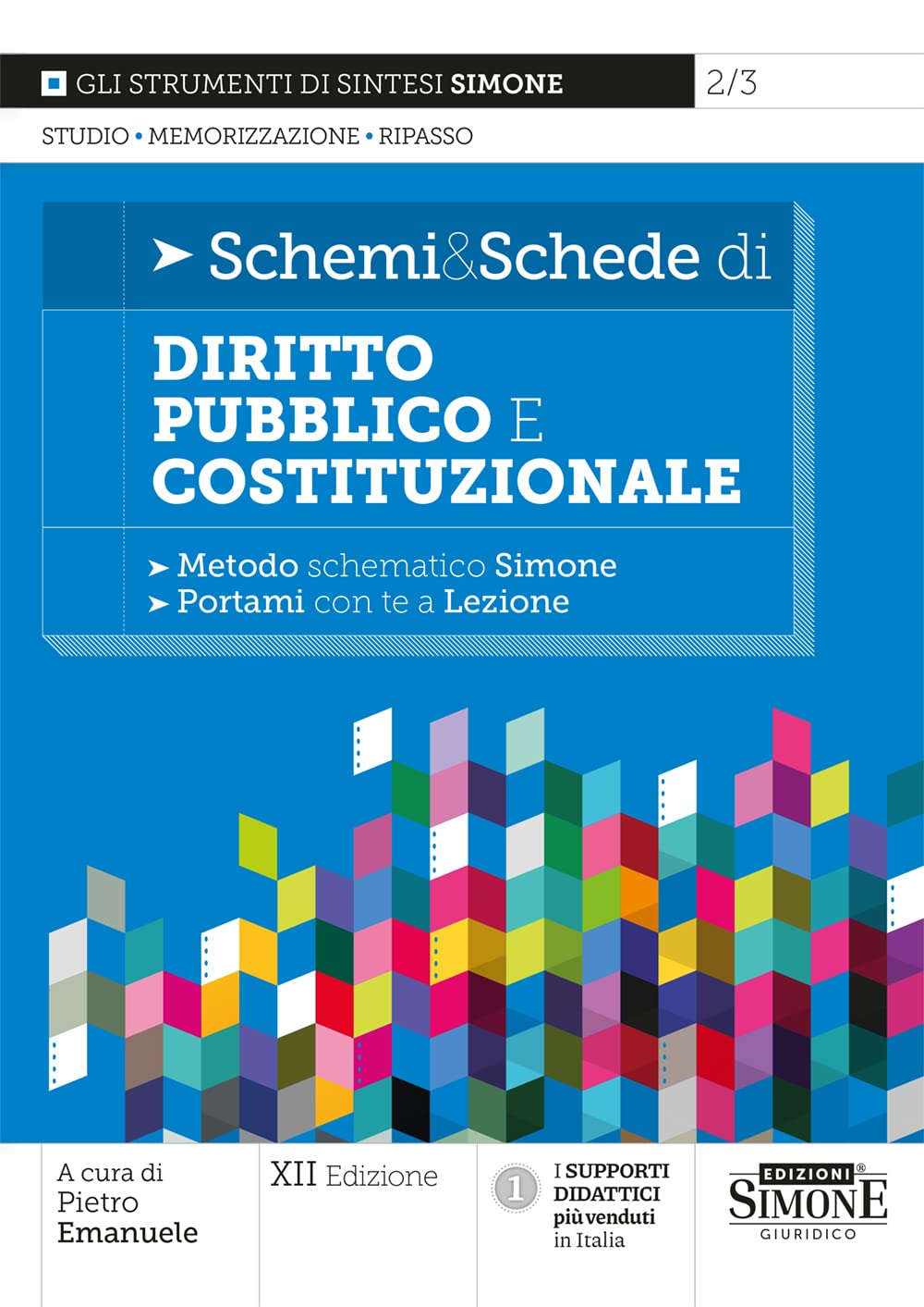 Libri Schemi & Schede Di Diritto Pubblico E Costituzionale NUOVO SIGILLATO, EDIZIONE DEL 04/05/2023 SUBITO DISPONIBILE