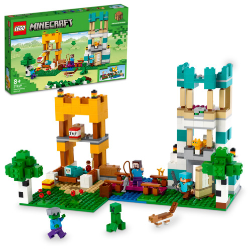 Merchandising Lego: 21249 - Minecraft - Crafting Box 4.0 NUOVO SIGILLATO, EDIZIONE DEL 01/08/2023 SUBITO DISPONIBILE