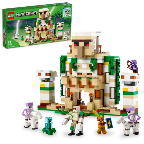 Merchandising Lego: 21250 - Minecraft - La Fortezza Del Golem Di Ferro NUOVO SIGILLATO, EDIZIONE DEL 01/08/2023 SUBITO DISPONIBILE