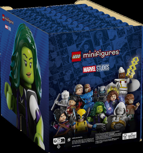 Merchandising Display 36 Bustine - Marvel: Lego 71039 - Marvel Studios Minifigures Serie 2 NUOVO SIGILLATO, EDIZIONE DEL 01/09/2023 SUBITO DISPONIBILE