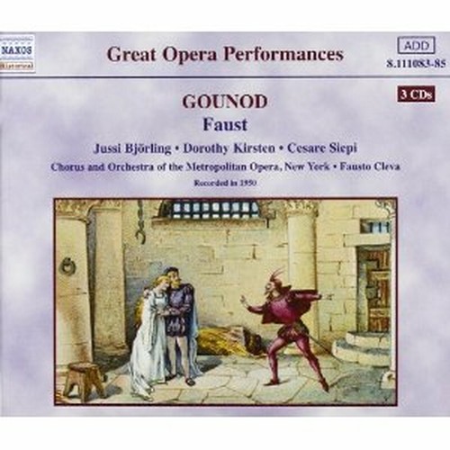 Audio Cd Charles Gounod - Faust (3 Cd) NUOVO SIGILLATO, EDIZIONE DEL 10/06/2005 SUBITO DISPONIBILE