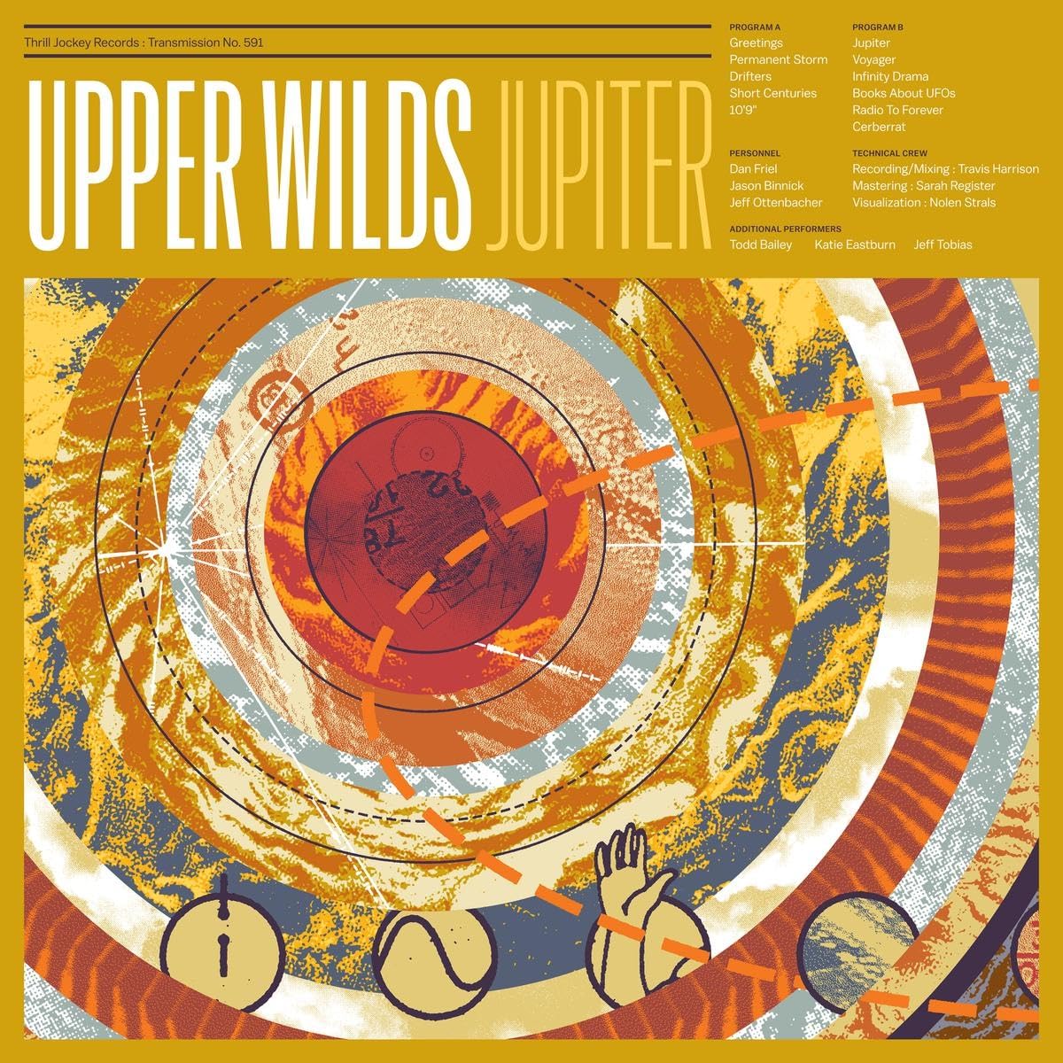 Vinile Upper Wilds - Jupiter (Voyager Gold Vinyl) NUOVO SIGILLATO, EDIZIONE DEL 20/07/2023 SUBITO DISPONIBILE