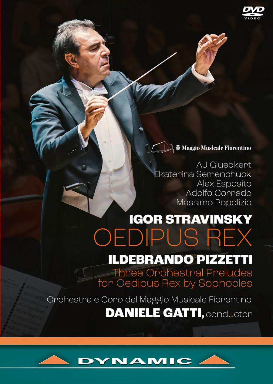 Music Dvd Igor Stravinsky / Ildebrando Pizzetti - Oedipus Rex / Three Orchestral Preludes for Oedipus Rex By Sophocles NUOVO SIGILLATO, EDIZIONE DEL 08/06/2023 SUBITO DISPONIBILE