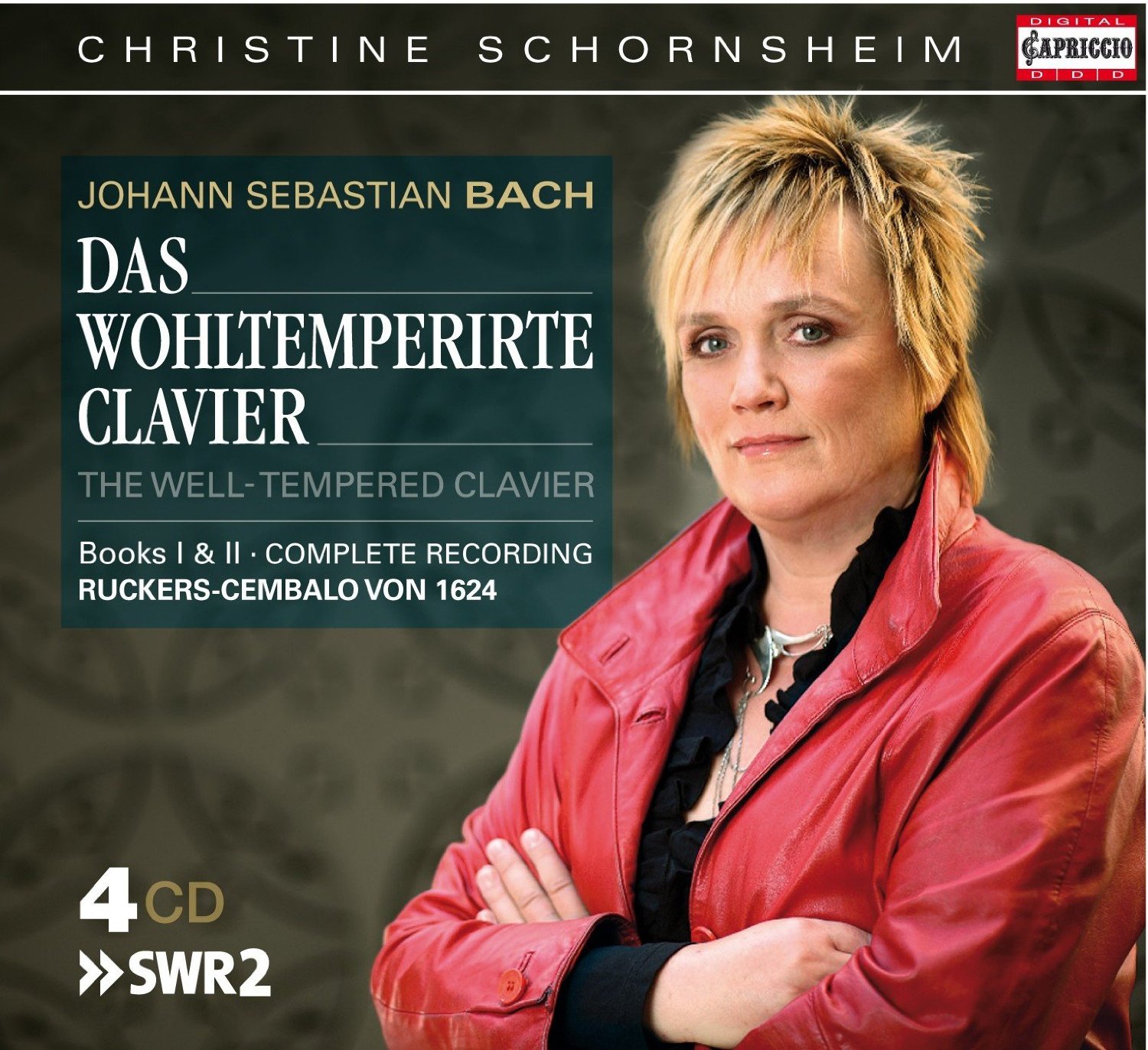 Audio Cd Johann Sebastian Bach - The Well-Tempered Clavier Books I & II (4 Cd) NUOVO SIGILLATO, EDIZIONE DEL 27/04/2009 SUBITO DISPONIBILE