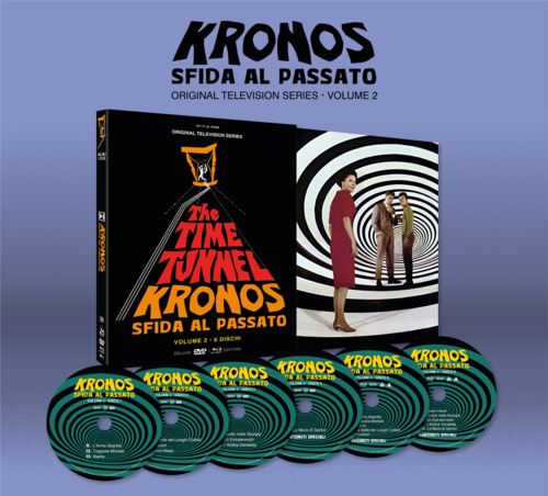 Dvd Kronos - Sfida Al Passato Vol 02 (Deluxe Edition) (4 Dvd+2 Blu-Ray) NUOVO SIGILLATO, EDIZIONE DEL 26/07/2023 SUBITO DISPONIBILE