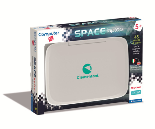 Merchandising Clementoni: Sapientino Elettronico - Space Laptop (5 +) NUOVO SIGILLATO, EDIZIONE DEL 26/10/2023 SUBITO DISPONIBILE