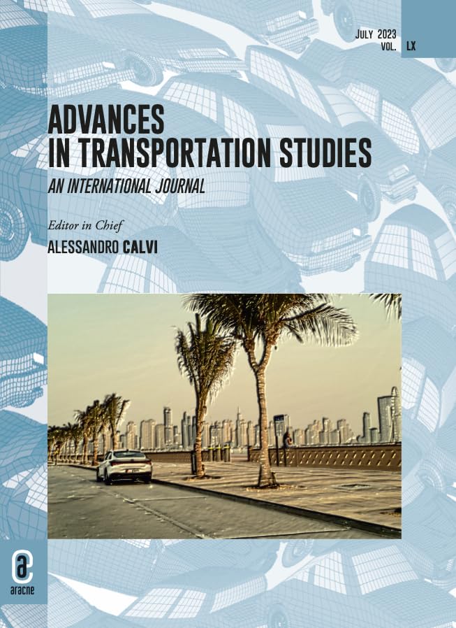 Libri Advances In Transportation Studies. An International Journal (2023) Vol 60 NUOVO SIGILLATO, EDIZIONE DEL 31/05/2023 SUBITO DISPONIBILE