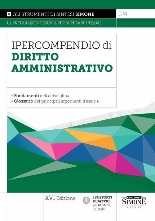 Libri Ipercompendio Di Diritto Amministrativo NUOVO SIGILLATO, EDIZIONE DEL 09/06/2023 SUBITO DISPONIBILE