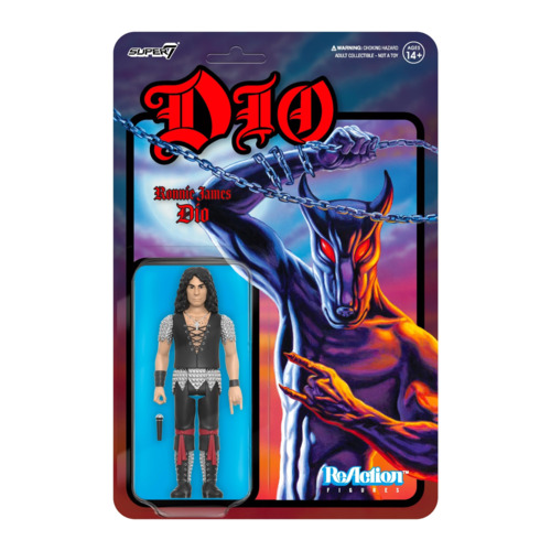 Merchandising Dio: Super7 - Reaction Figure Wave 1 - Ronnie James Dio NUOVO SIGILLATO, EDIZIONE DEL 22/06/2023 SUBITO DISPONIBILE