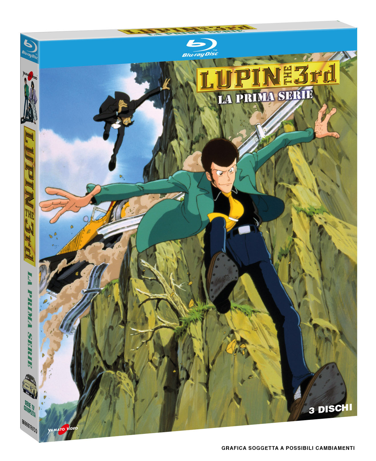 Blu-Ray Lupin III - La Prima Serie (3 Blu-Ray) NUOVO SIGILLATO, EDIZIONE DEL 03/08/2023 SUBITO DISPONIBILE
