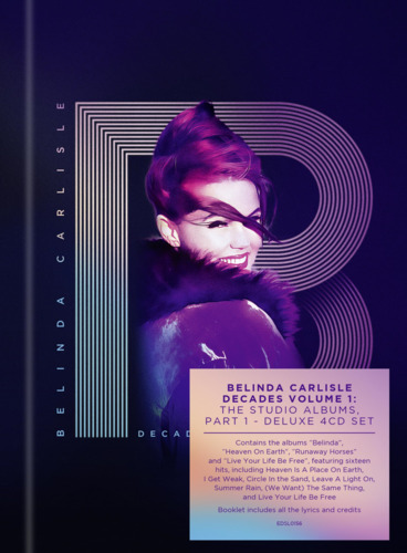 Audio Cd Belinda Carlisle - Decades Volume 1 - The Studio Albums Part 1 (4 Cd) NUOVO SIGILLATO, EDIZIONE DEL 19/08/2023 SUBITO DISPONIBILE