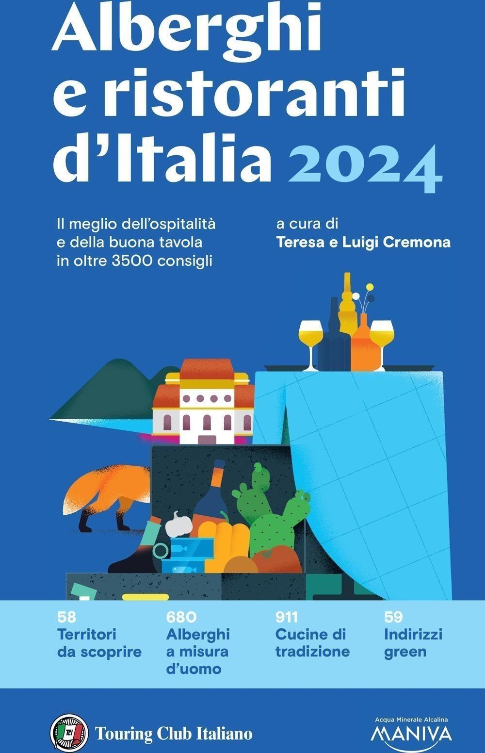 Libri Alberghi E Ristoranti D'italia 2024 NUOVO SIGILLATO, EDIZIONE DEL 22/03/2024 SUBITO DISPONIBILE