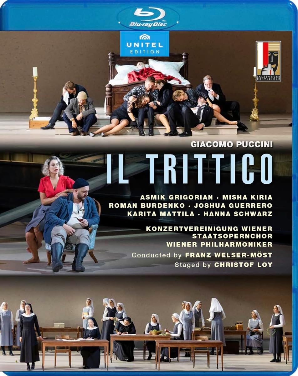 Music Blu-Ray Giacomo Puccini - Il Trittico NUOVO SIGILLATO, EDIZIONE DEL 22/06/2023 SUBITO DISPONIBILE