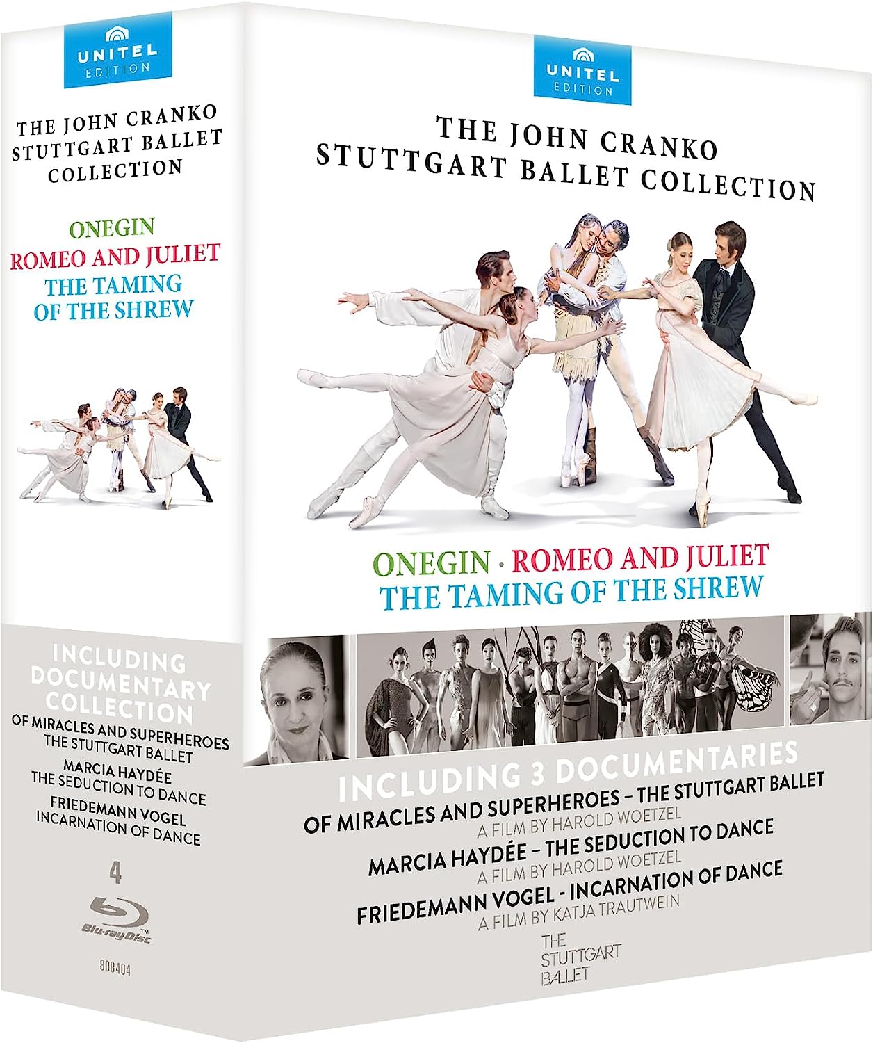Music Blu-Ray John Cranko Stuttgart Ballet Collection (The) (4 Blu-Ray) NUOVO SIGILLATO, EDIZIONE DEL 26/06/2023 SUBITO DISPONIBILE