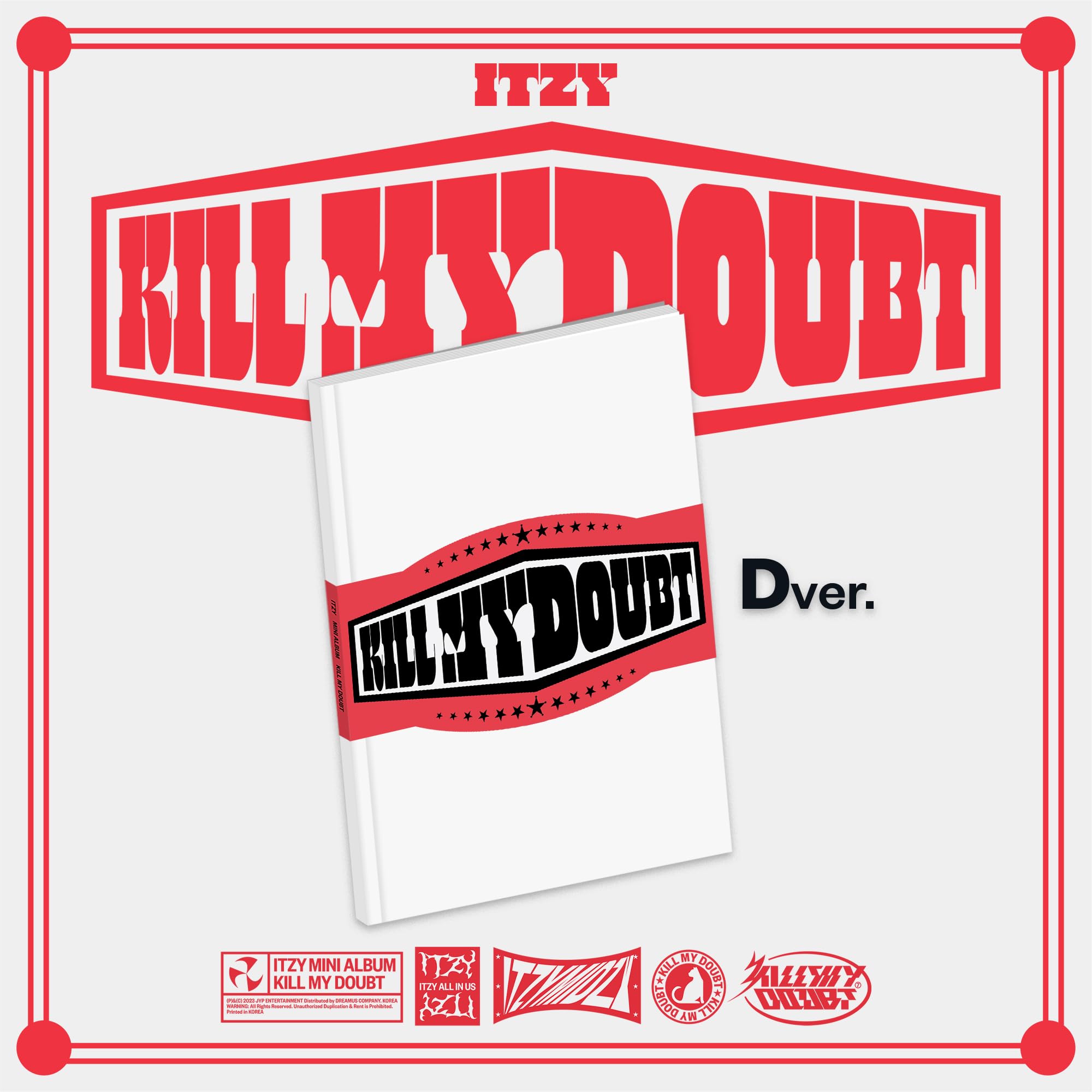 Audio Cd Itzy - Kill My Doubt (Ver. D) NUOVO SIGILLATO, EDIZIONE DEL 04/08/2023 SUBITO DISPONIBILE