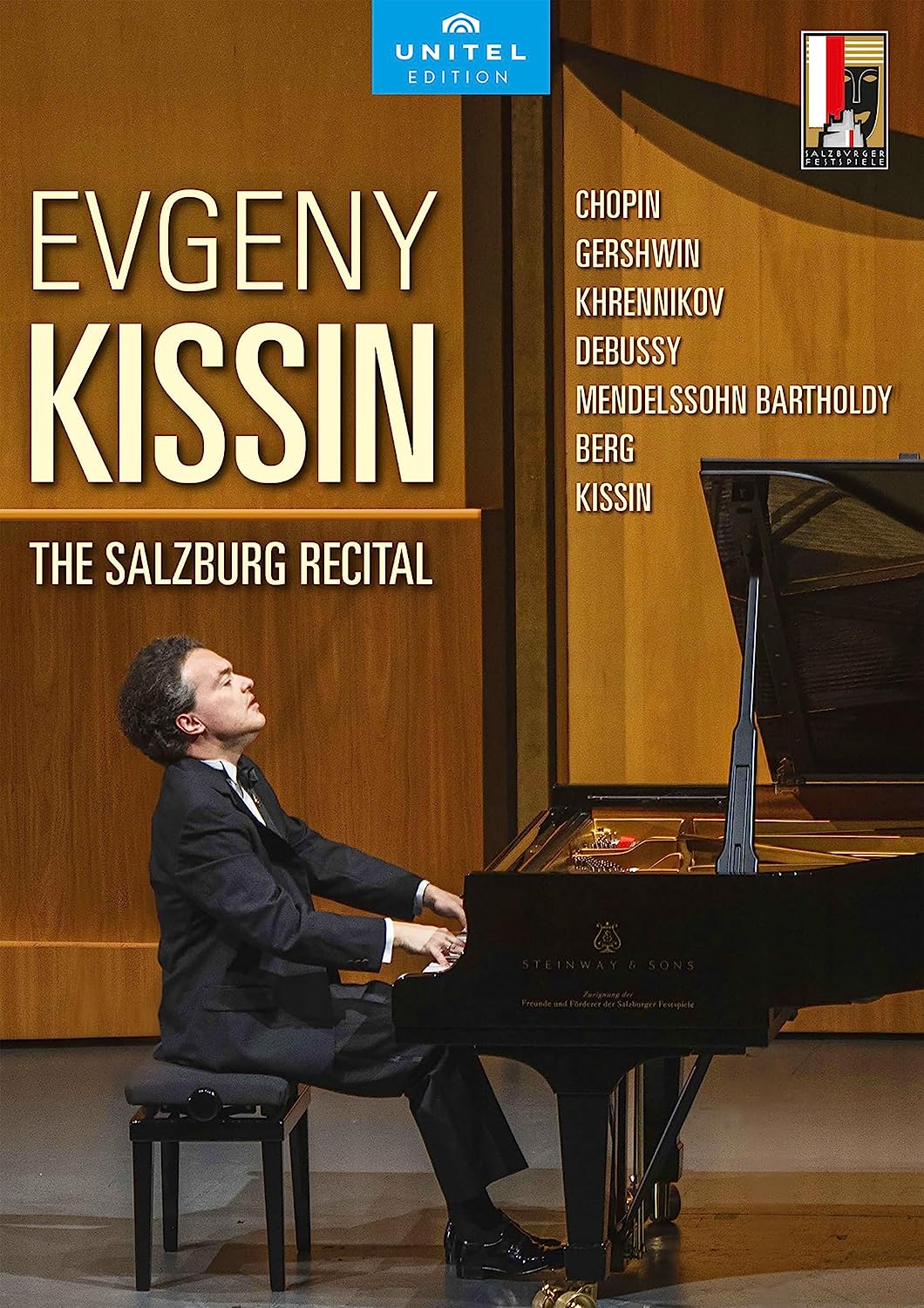 Music Dvd Evgeny Kissin: The Salzburg Recital NUOVO SIGILLATO, EDIZIONE DEL 20/07/2023 SUBITO DISPONIBILE