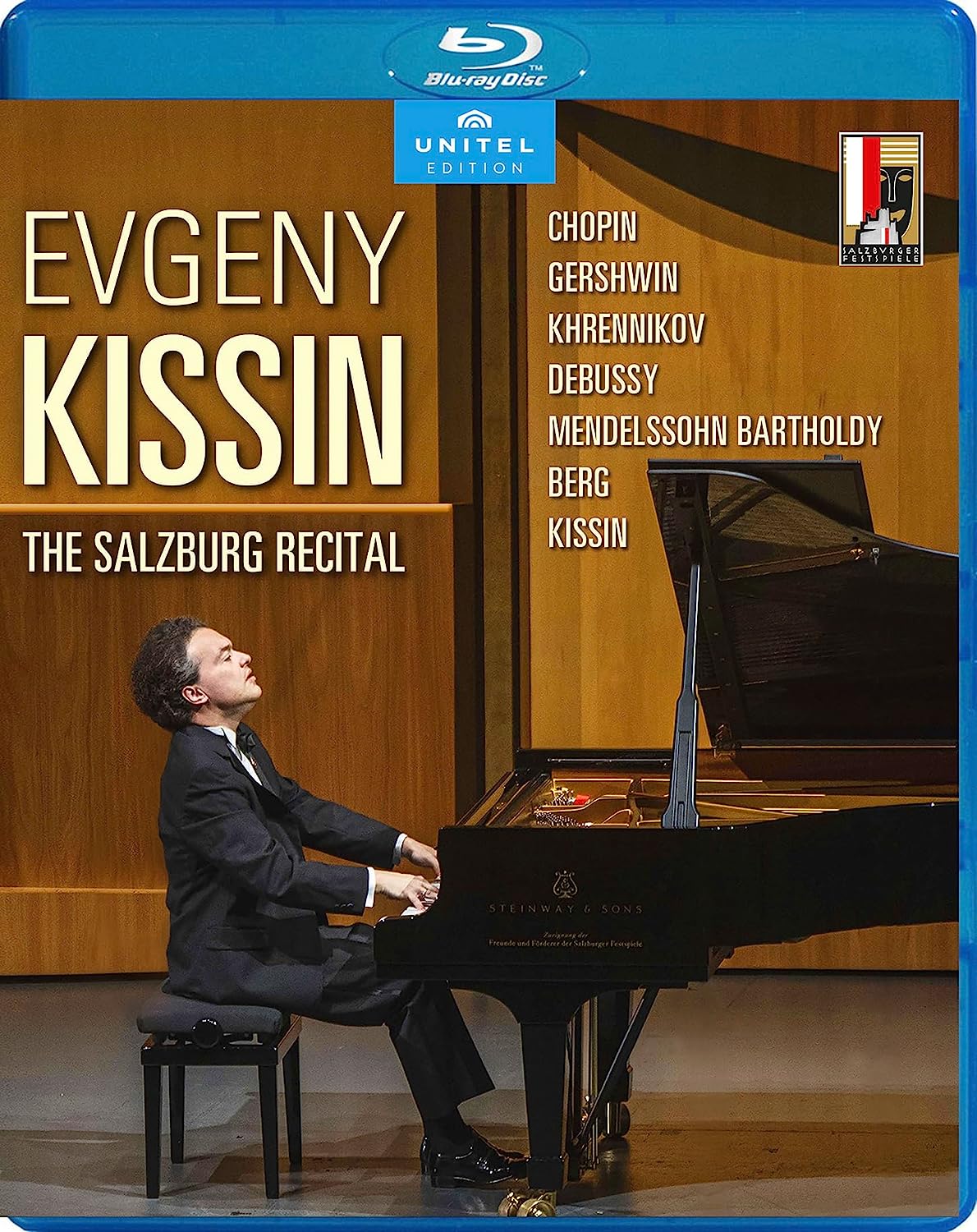 Music Blu-Ray Evgeny Kissin: The Salzburg Recital NUOVO SIGILLATO, EDIZIONE DEL 20/07/2023 SUBITO DISPONIBILE