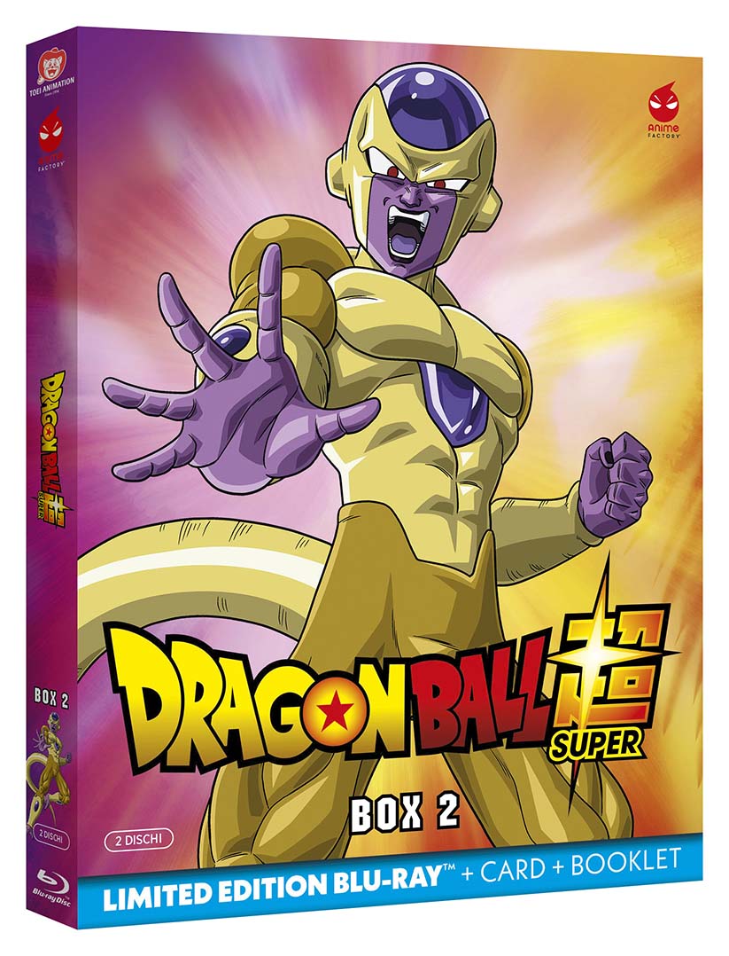 Blu-Ray Dragon Ball Super Box 02 (2 Blu-Ray) NUOVO SIGILLATO, EDIZIONE DEL 22/08/2023 SUBITO DISPONIBILE