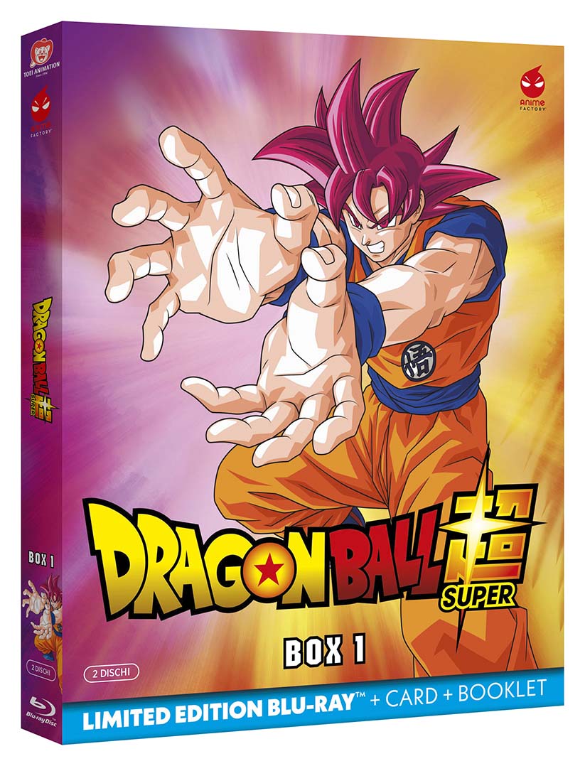 Blu-Ray Dragon Ball Super Box 01 (2 Blu-Ray) NUOVO SIGILLATO, EDIZIONE DEL 22/08/2023 SUBITO DISPONIBILE