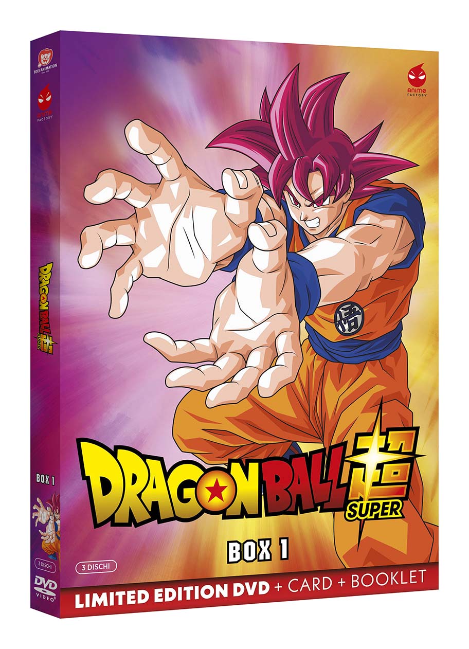 Dvd Dragon Ball Super Box 01 (3 Dvd) NUOVO SIGILLATO, EDIZIONE DEL 22/08/2023 SUBITO DISPONIBILE