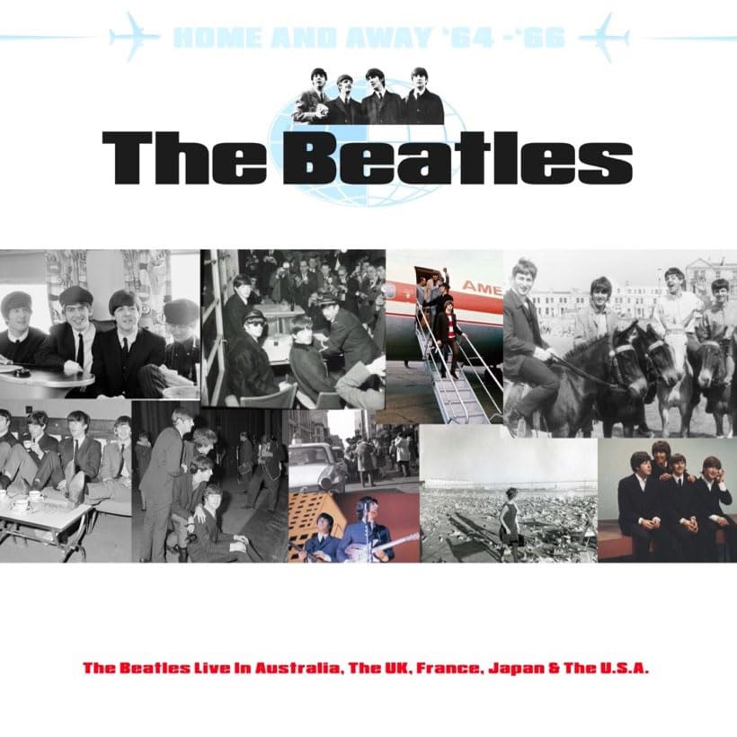 Libri Beatles (The) - Home And Away 64 66 The Beatles Live In Australia, The Uk, France, Japan & The U.S. NUOVO SIGILLATO, EDIZIONE DEL 28/07/2023 SUBITO DISPONIBILE
