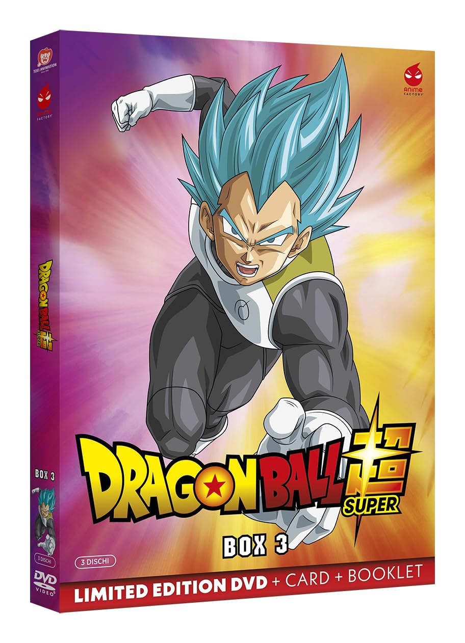 Dvd Dragon Ball Super Box 03 3 Dvd NUOVO SIGILLATO EDIZIONE DEL SUBITO DISPONIBILE