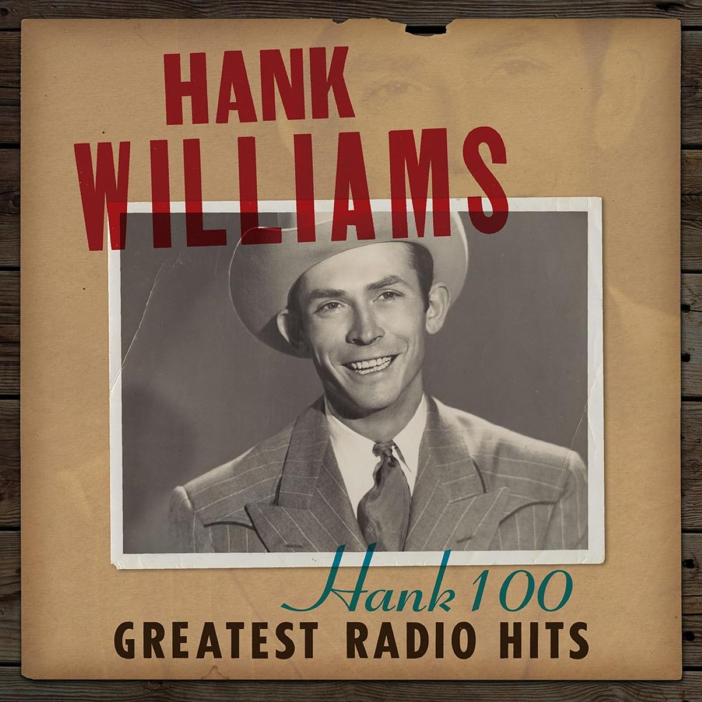 Vinile Hank Williams - Hank 100: Greatest Radio Hits 2 Lp NUOVO SIGILLATO EDIZIONE DEL SUBITO DISPONIBILE