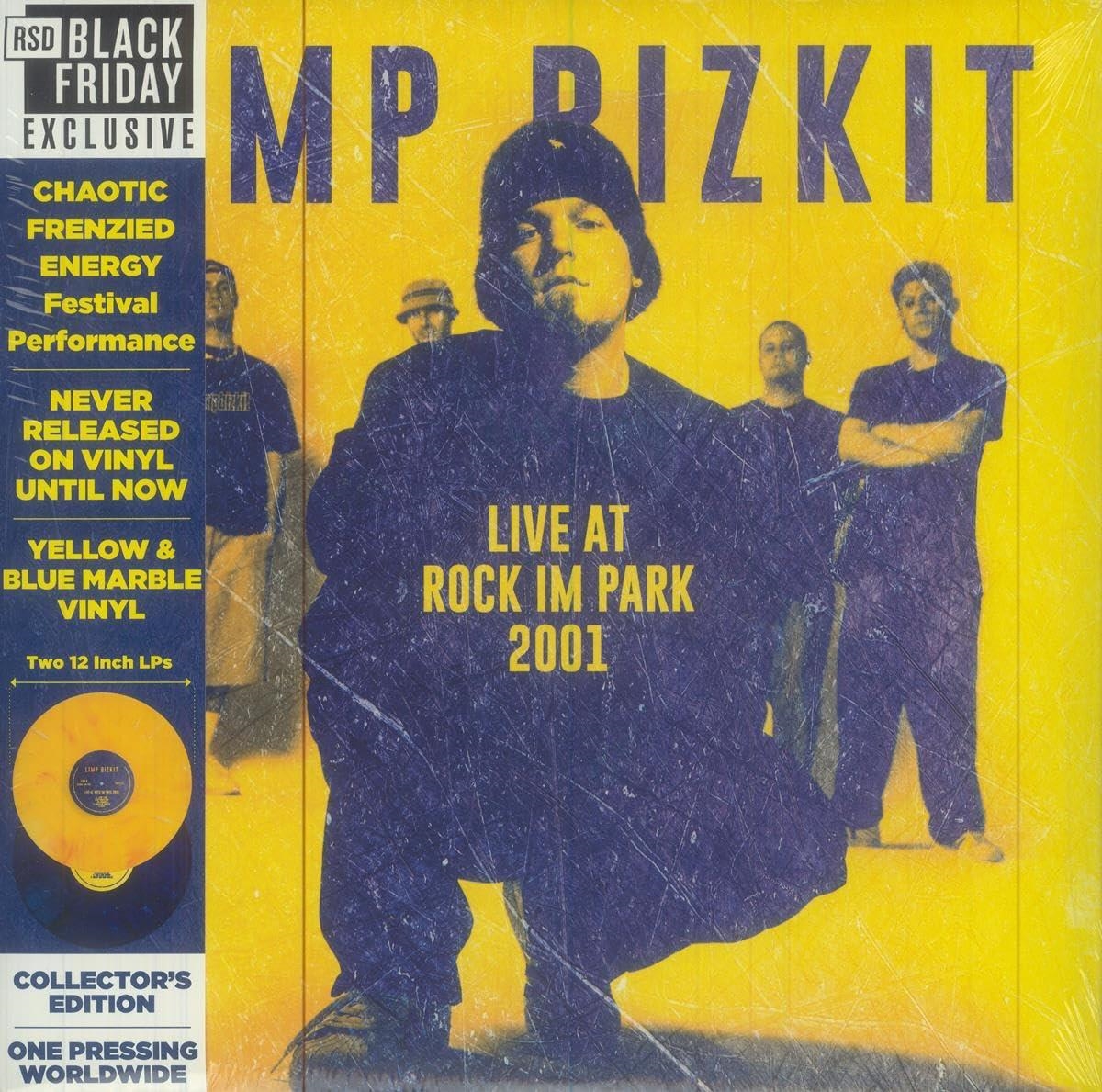 Vinile Limp Bizkit - Rock In The Park 2001 (Marble Blue & Yellow Vinyl) (2 Lp) NUOVO SIGILLATO, EDIZIONE DEL 24/11/2023 SUBITO DISPONIBILE