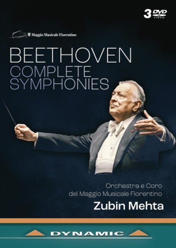 Music Dvd Ludwig Van Beethoven - Complete Symphonies (3 Dvd) NUOVO SIGILLATO, EDIZIONE DEL 24/07/2023 SUBITO DISPONIBILE