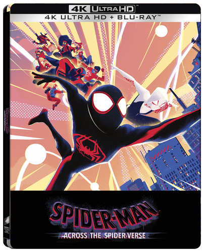 Blu-Ray 4K Uhd Spider-Man: Across The Spider-Verse (Steelbook) (4K Ultra Hd+Blu-Ray HD) NUOVO SIGILLATO, EDIZIONE DEL 14/09/2023 SUBITO DISPONIBILE