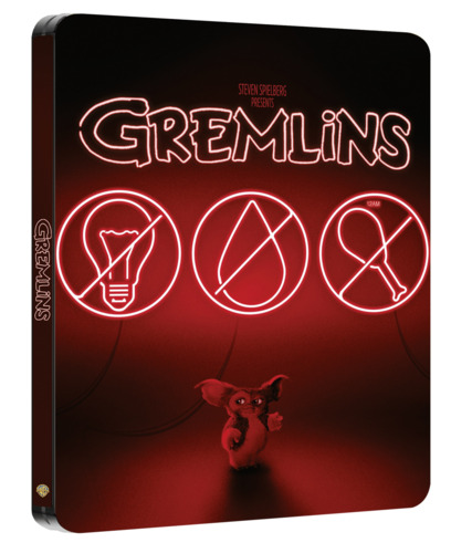 Blu-Ray 4K Uhd Gremlins (Steelbook) (4K Ultra Hd+Blu-Ray) NUOVO SIGILLATO, EDIZIONE DEL 19/10/2023 SUBITO DISPONIBILE