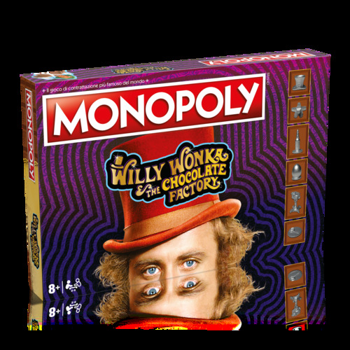 Merchandising Monopoly:  - Willy Wonka NUOVO SIGILLATO EDIZIONE DEL SUBITO DISPONIBILE