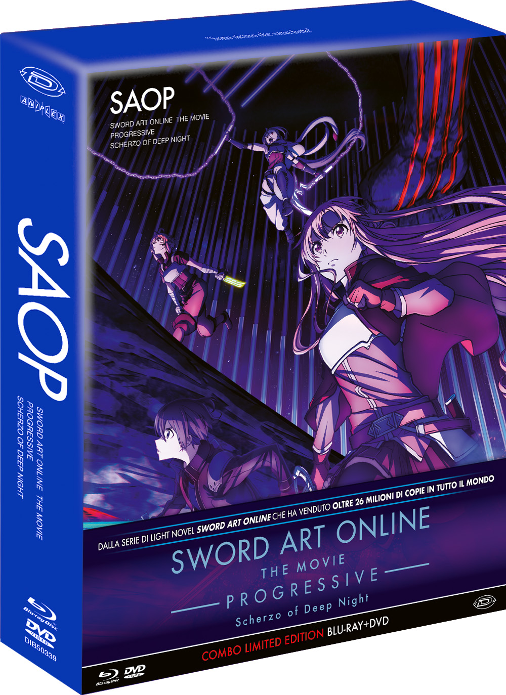 Blu-Ray Sword Art Online Progressive: Scherzo Of Deep Night (Limited Edition Box Set) (Blu-Ray+Dvd) NUOVO SIGILLATO, EDIZIONE DEL 01/11/2023 SUBITO DISPONIBILE
