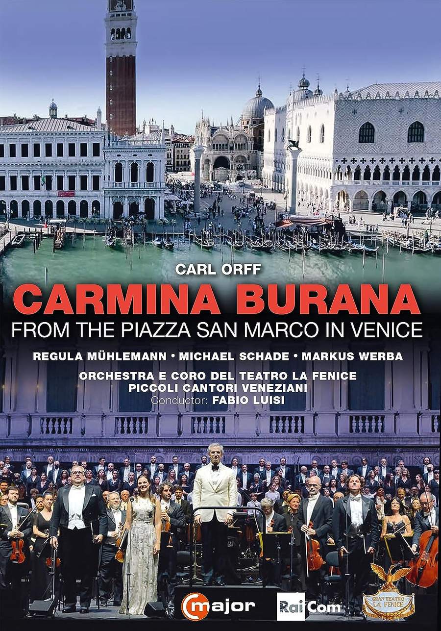 Music Dvd Carl Orff - Carmina Burana (From The Piazza San Marco, Venice) NUOVO SIGILLATO, EDIZIONE DEL 15/08/2023 SUBITO DISPONIBILE