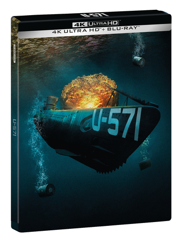 Blu-Ray 4K Uhd U-571 (Steelbook) (4K Ultra Hd+Blu-Ray Hd) NUOVO SIGILLATO, EDIZIONE DEL 11/10/2023 SUBITO DISPONIBILE