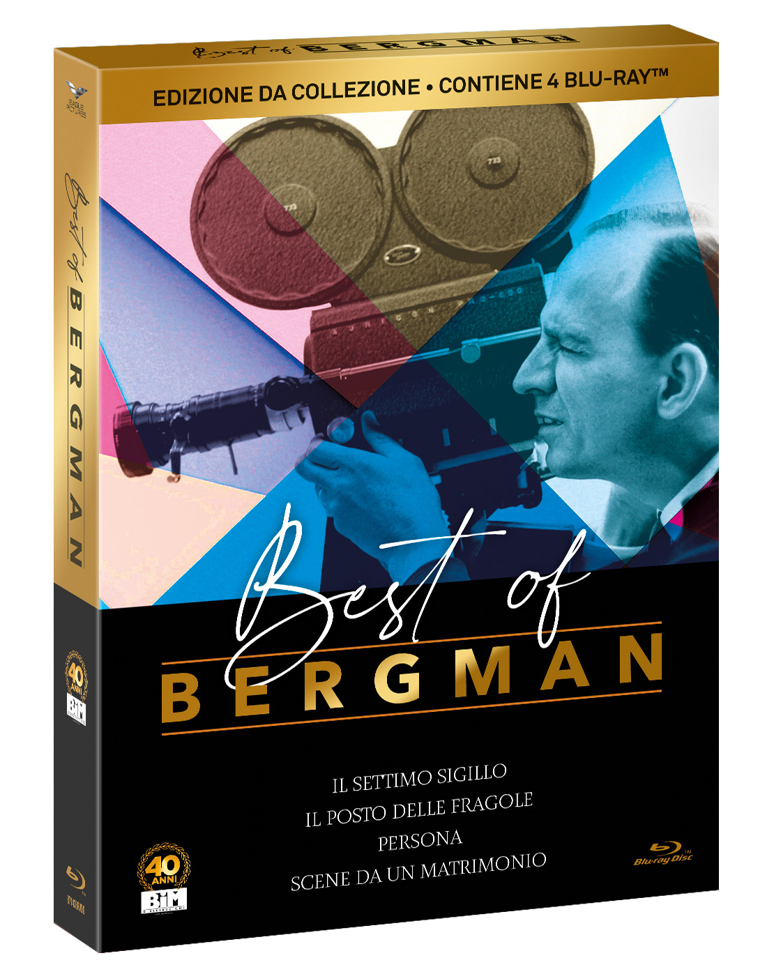 Blu-Ray Best Of Bergman (4 Blu-Ray) NUOVO SIGILLATO, EDIZIONE DEL 18/10/2023 SUBITO DISPONIBILE