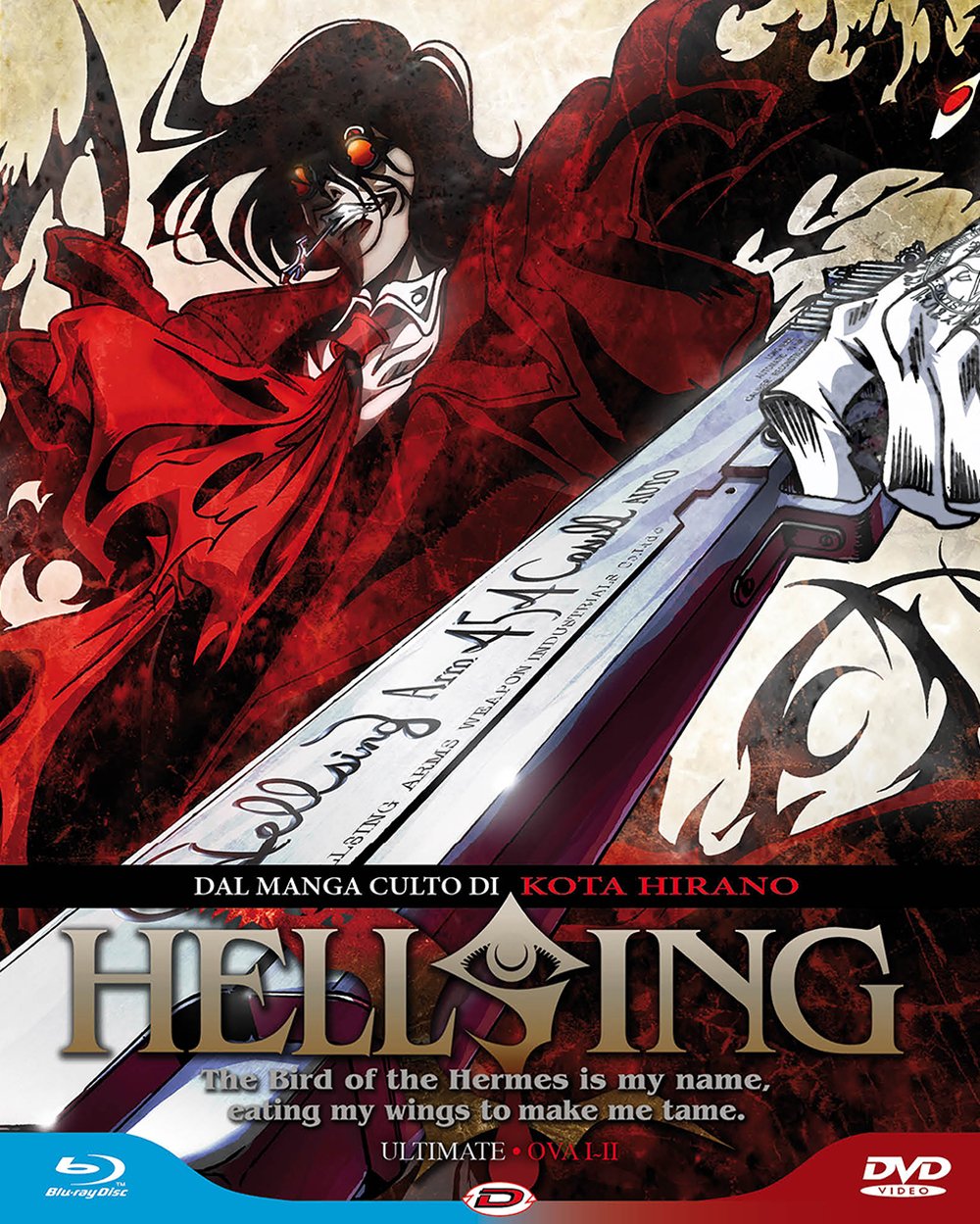 Blu-Ray Hellsing Ultimate Collection Ova 1-10 (5 Blu-Ray+5 Dvd) NUOVO SIGILLATO, EDIZIONE DEL 15/09/2023 SUBITO DISPONIBILE