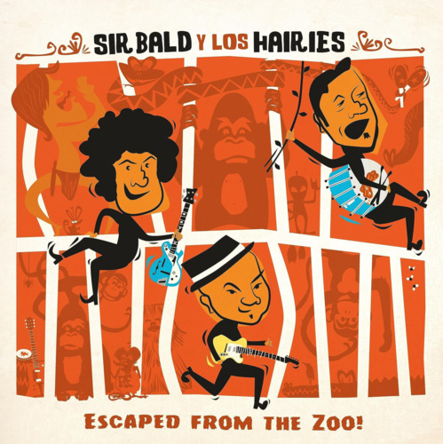 Vinile Sir Bald Y Los Hairies - Escaped From The Zoo! NUOVO SIGILLATO, EDIZIONE DEL 15/09/2023 SUBITO DISPONIBILE