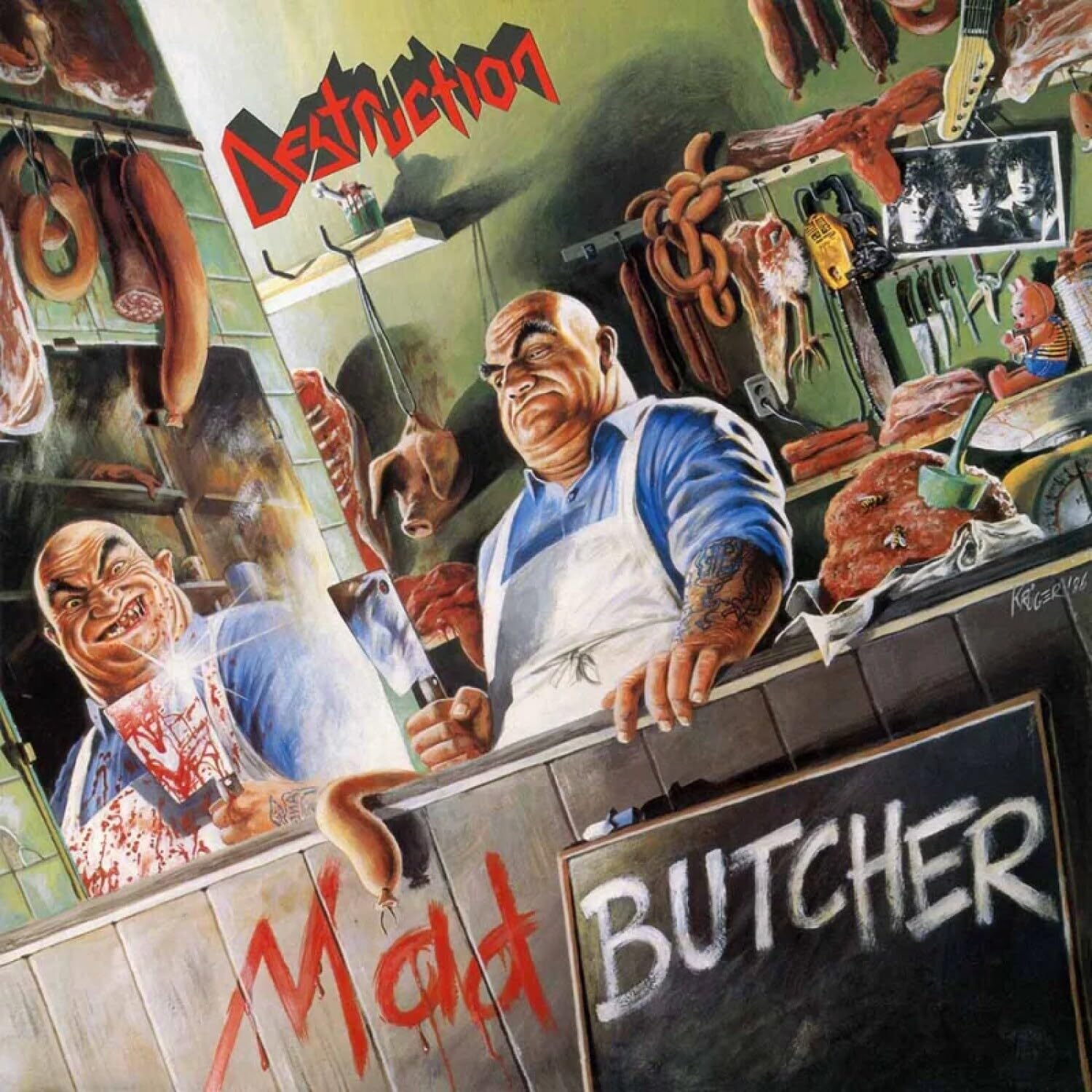 Vinile Destruction - Mad Butcher (Mixed Splatter Vinyl) NUOVO SIGILLATO, EDIZIONE DEL 24/08/2023 SUBITO DISPONIBILE