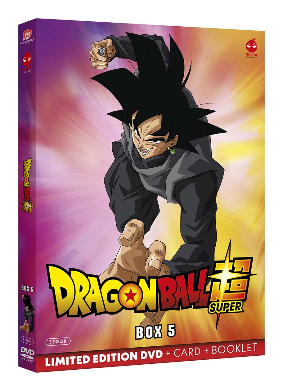 Dvd Dragon Ball Super Box 05 (3 Dvd) NUOVO SIGILLATO, EDIZIONE DEL 26/10/2023 SUBITO DISPONIBILE