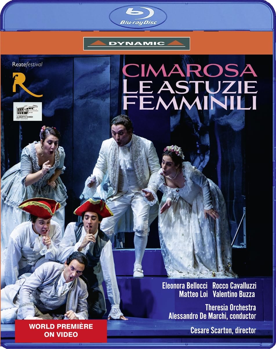 Music Blu-Ray Domenico Cimarosa - Le Astuzie Femminili NUOVO SIGILLATO, EDIZIONE DEL 12/09/2023 SUBITO DISPONIBILE