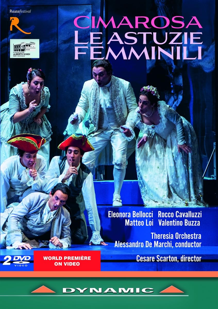 Music Dvd Domenico Cimarosa - Le Astuzie Femminili (2 Dvd) NUOVO SIGILLATO, EDIZIONE DEL 12/09/2023 SUBITO DISPONIBILE