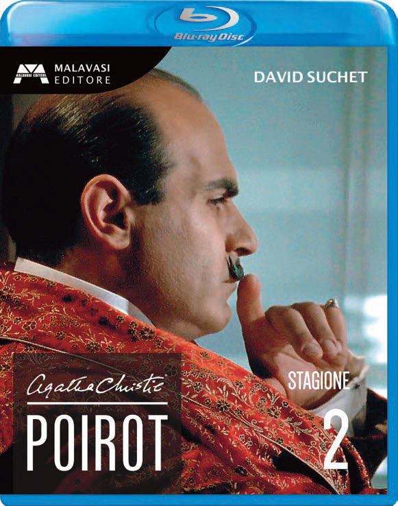 Blu-Ray Poirot Collection - Stagione 02 (2 Blu-Ray) NUOVO SIGILLATO, EDIZIONE DEL 18/10/2023 SUBITO DISPONIBILE