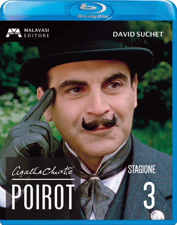 Blu-Ray Poirot Collection - Stagione 03 (2 Blu-Ray) NUOVO SIGILLATO, EDIZIONE DEL 18/10/2023 SUBITO DISPONIBILE
