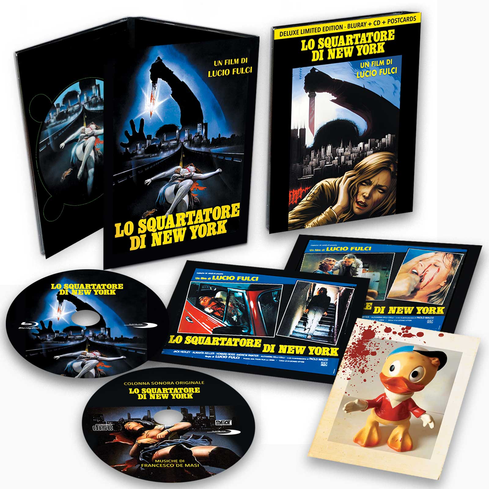 Blu-Ray Squartatore Di New York (Lo) (Blu-Ray+Cd+Postcards) (Limited Edition) NUOVO SIGILLATO, EDIZIONE DEL 22/11/2023 SUBITO DISPONIBILE