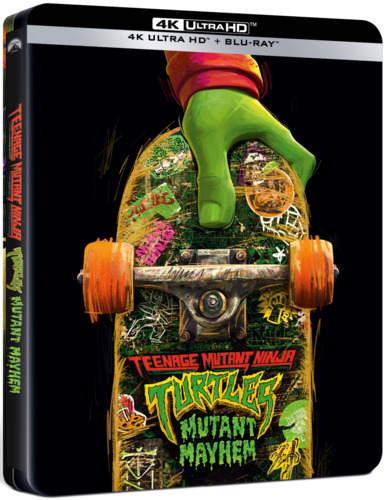 Blu-Ray 4K Uhd Tartarughe Ninja - Caos Mutante (Steelbook) (4K Ultra Hd+Blu-Ray) NUOVO SIGILLATO, EDIZIONE DEL 04/12/2023 SUBITO DISPONIBILE