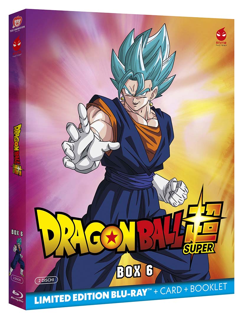 Blu-Ray Dragon Ball Super Box 06 (2 Blu-Ray) NUOVO SIGILLATO, EDIZIONE DEL 15/11/2023 SUBITO DISPONIBILE