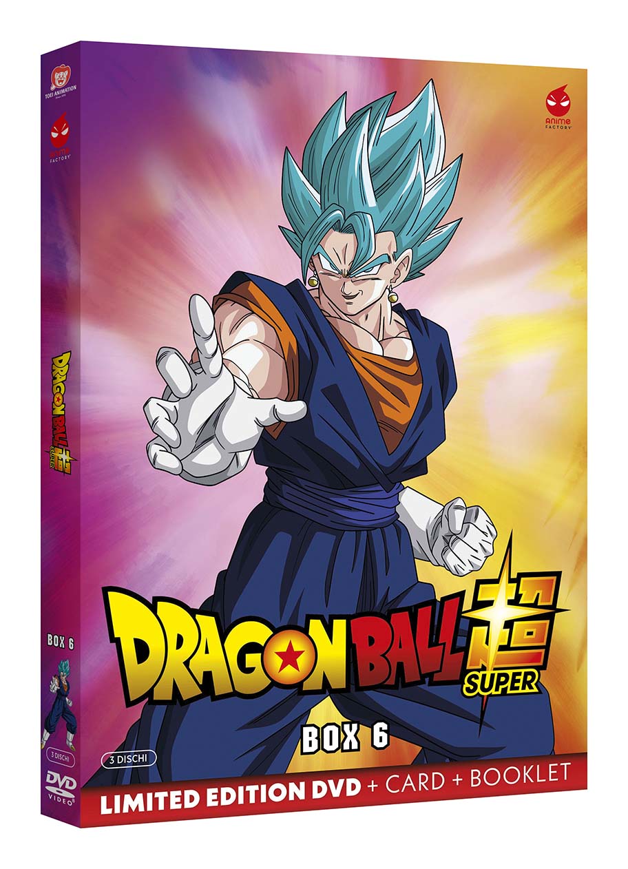Dvd Dragon Ball Super Box 06 (3 Dvd) NUOVO SIGILLATO, EDIZIONE DEL 15/11/2023 SUBITO DISPONIBILE