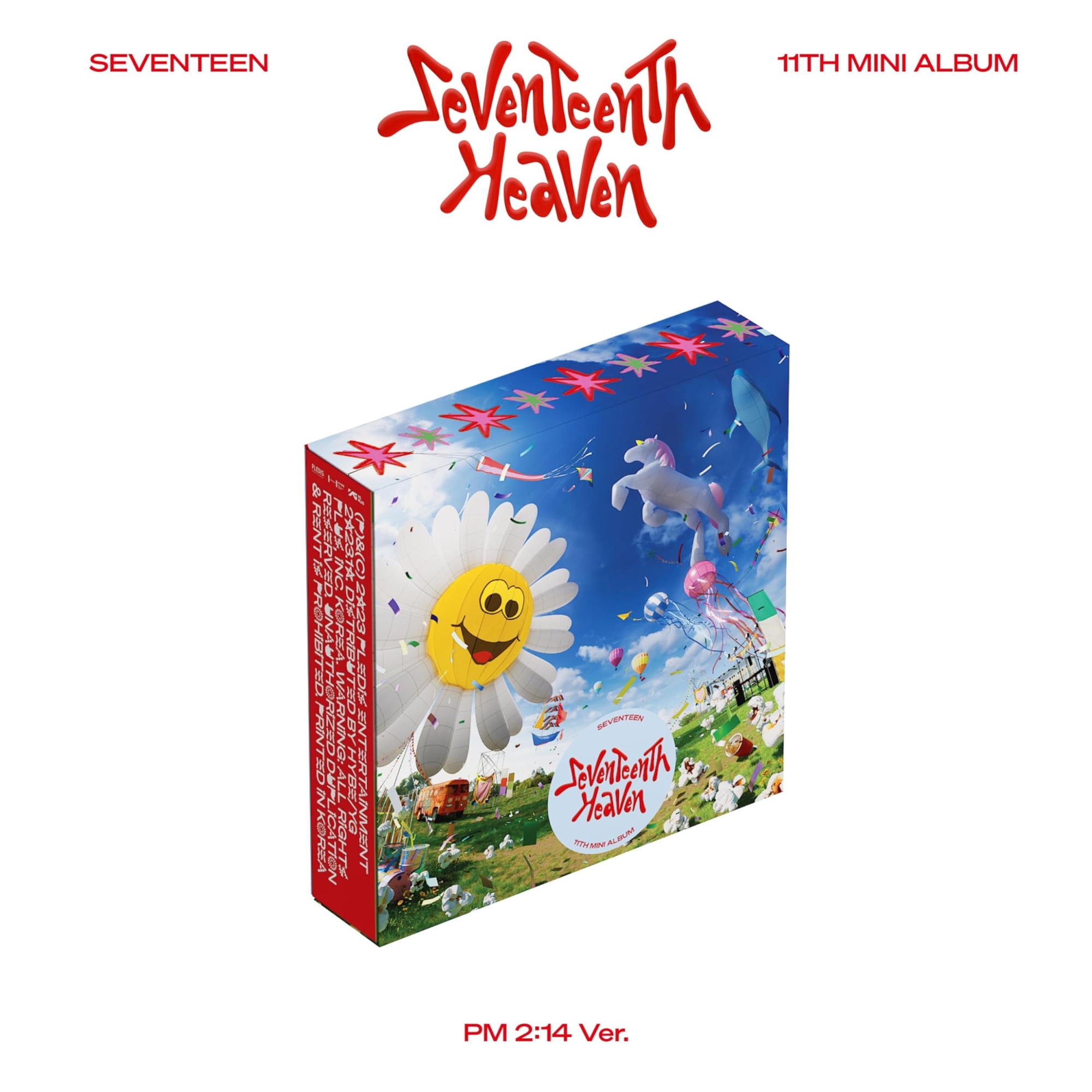 Audio Cd Seventeen - 11Th Mini Album Seventeenth Heaven Pm 2:14 Ver. NUOVO SIGILLATO EDIZIONE DEL SUBITO DISPONIBILE