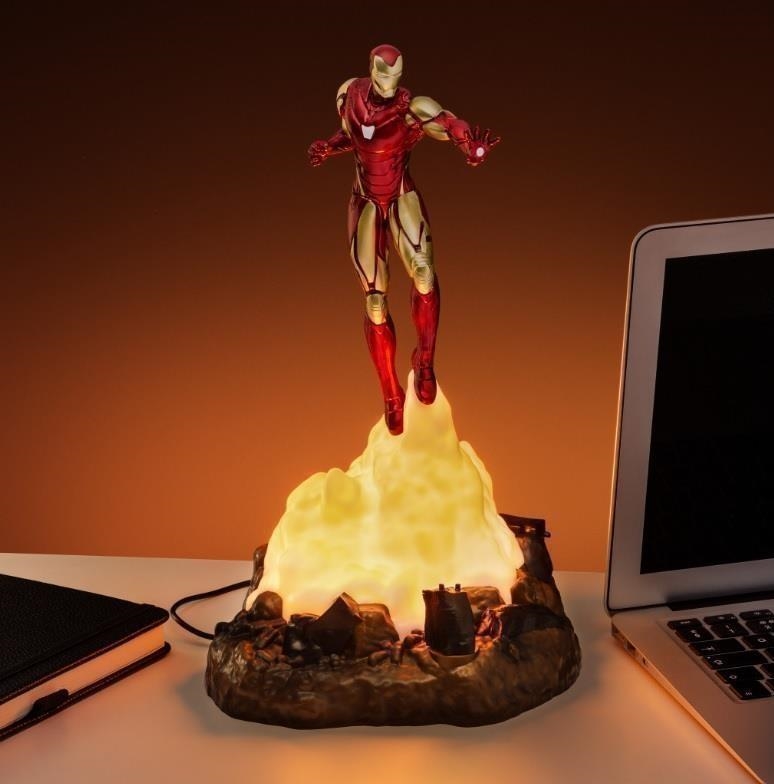 Merchandising Lampara Diorama Marvel Iron Man NUOVO SIGILLATO EDIZIONE DEL SUBITO DISPONIBILE